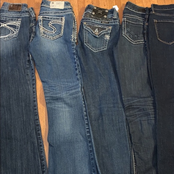 Silver Jeans Denim - Bulk jeans size 25 and 26 5 pair
